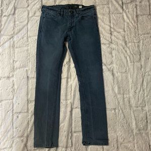 Volcom Vorta dark blue slim straight jeans